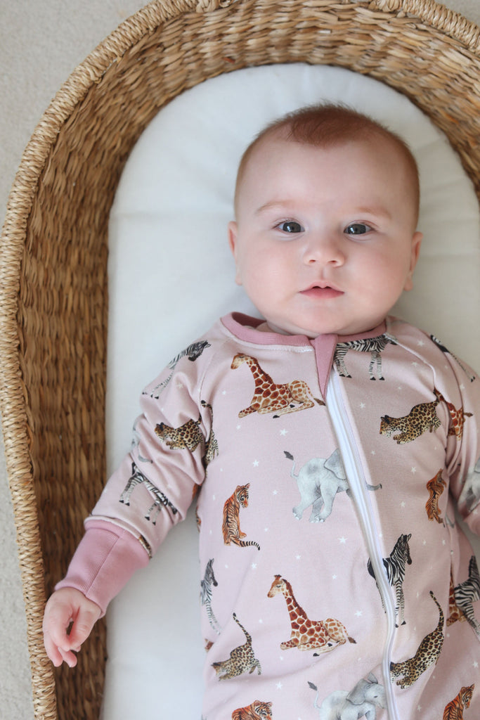 Pink Baby Safari