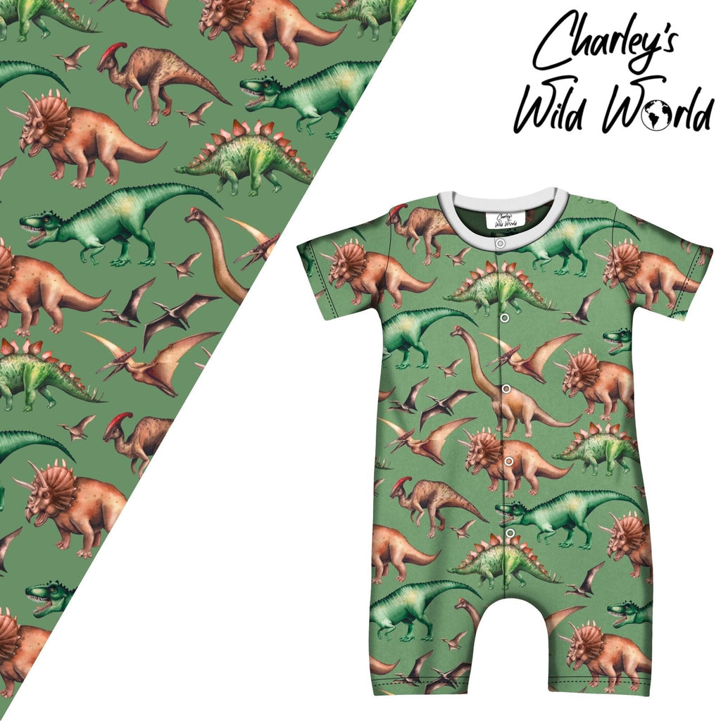 Short Legged & T-Shirt Romper - Charley's Wild World