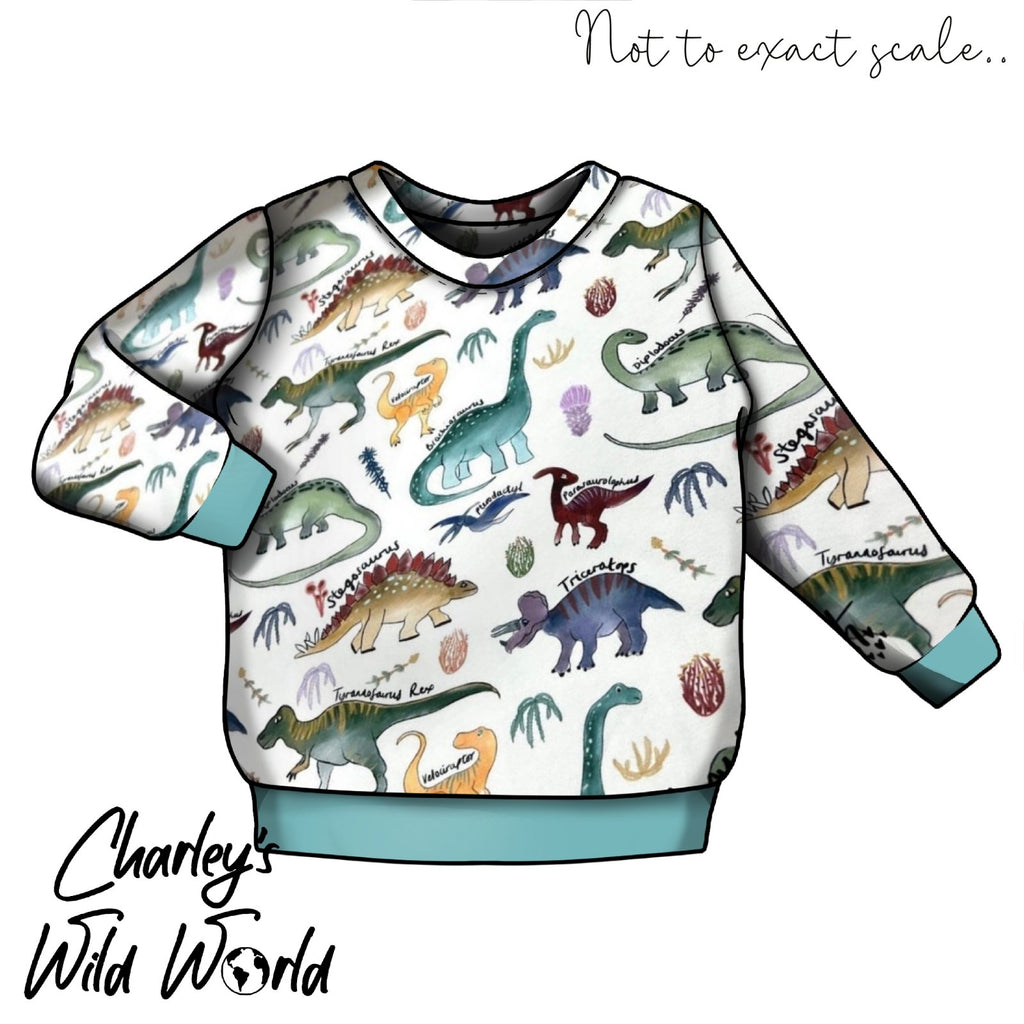 Dino Days Sweatshirt - CharleysWildWorld