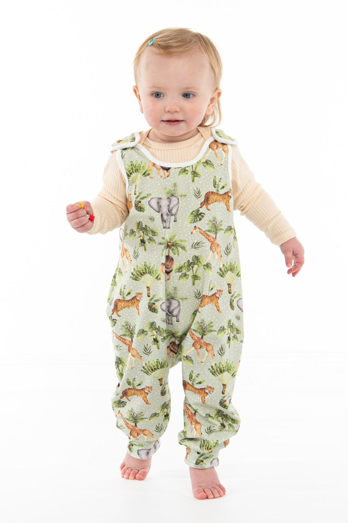 'Wild At Heart' Dungaree/ Romper - CharleysWildWorld