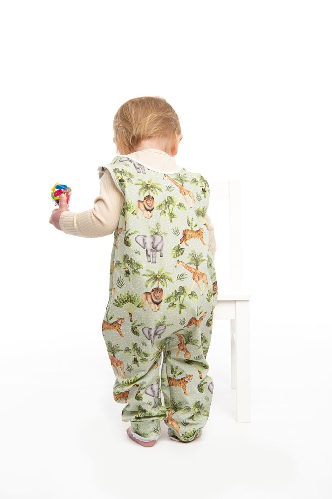 'Wild At Heart' Dungaree/ Romper - CharleysWildWorld