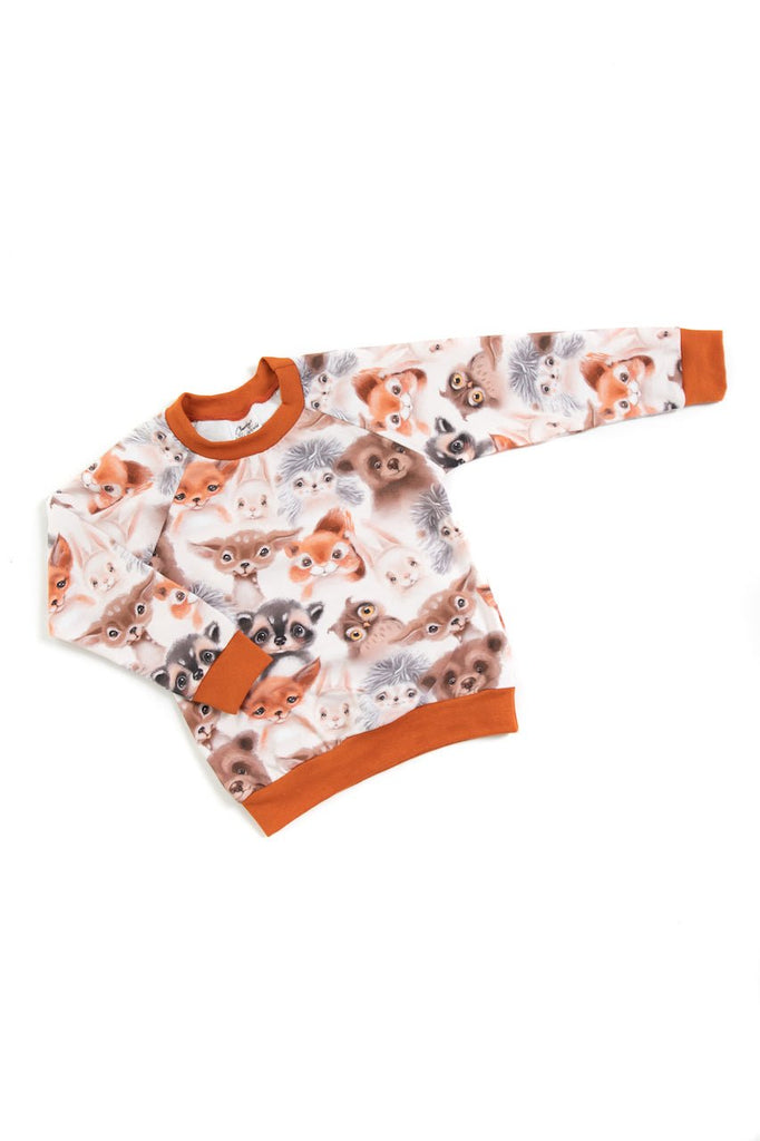 Woodland Animal Sweatshirt - CharleysWildWorld